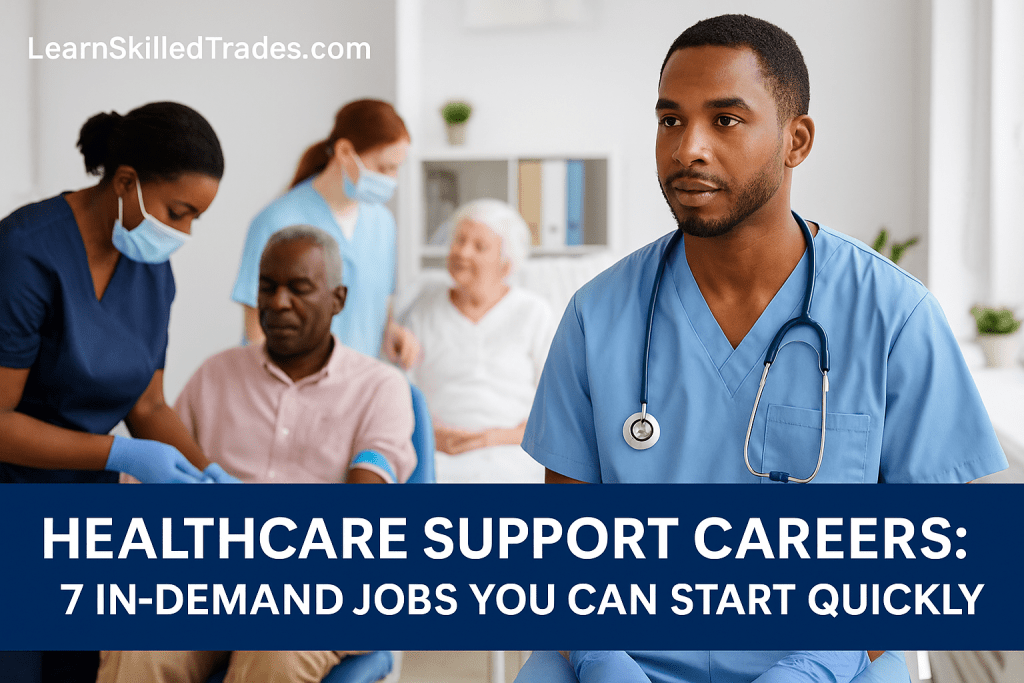 7 Healthcare Support Careers You Can Start Quickly