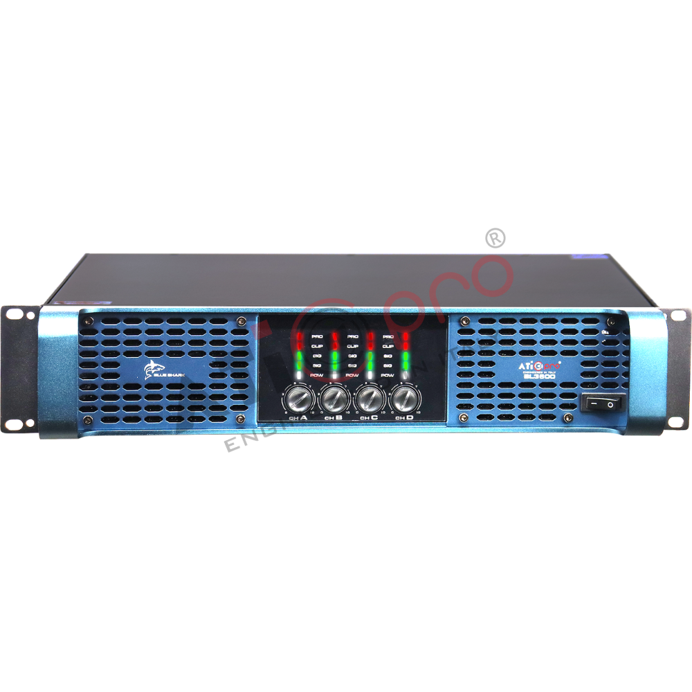 Powerful BL3600 Amplifier 4 Channel 4000 Watt for Professional Sound